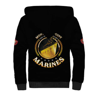 Montford Point Marines Legacy Sherpa Hoodie Honoring The Legend