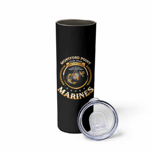 Montford Point Marines Legacy Skinny Tumbler Honoring The Legend