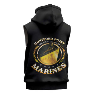 Montford Point Marines Legacy Sleeveless Hoodie Honoring The Legend