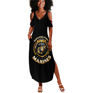 Montford Point Marines Legacy Summer Maxi Dress Honoring The Legend