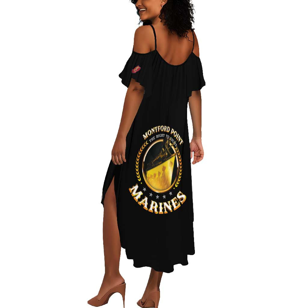 Montford Point Marines Legacy Summer Maxi Dress Honoring The Legend