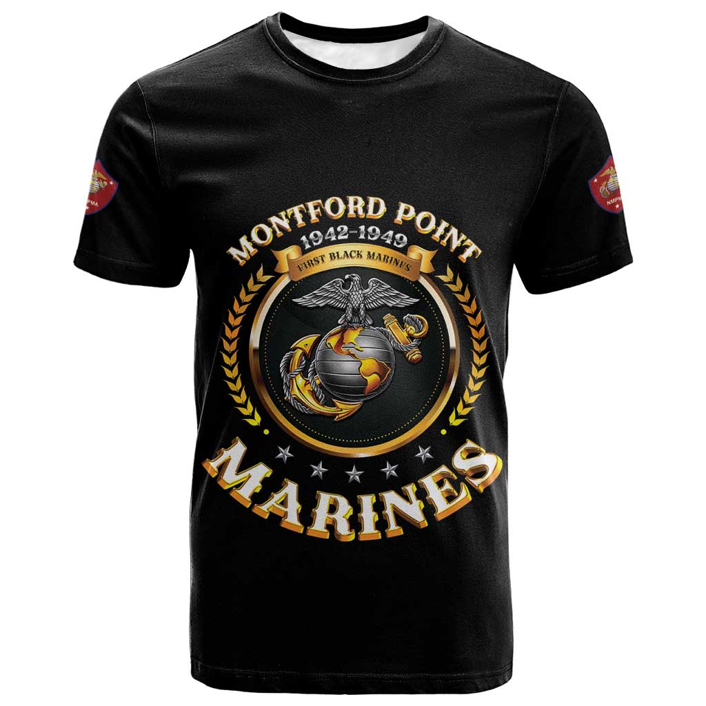 Montford Point Marines Legacy T shirt Honoring The Legend