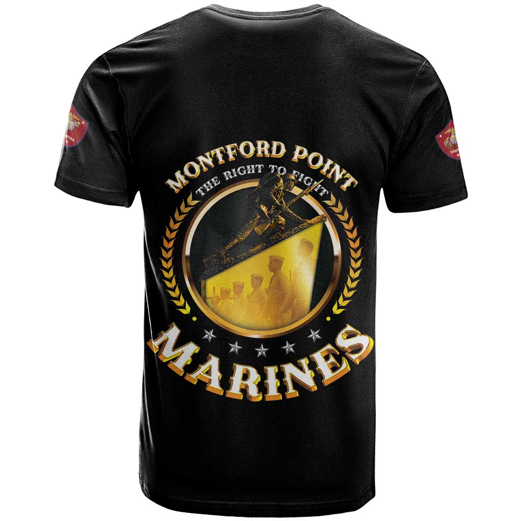 Montford Point Marines Legacy T shirt Honoring The Legend