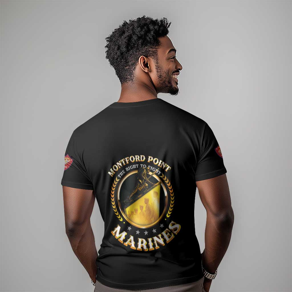 Montford Point Marines Legacy T shirt Honoring The Legend