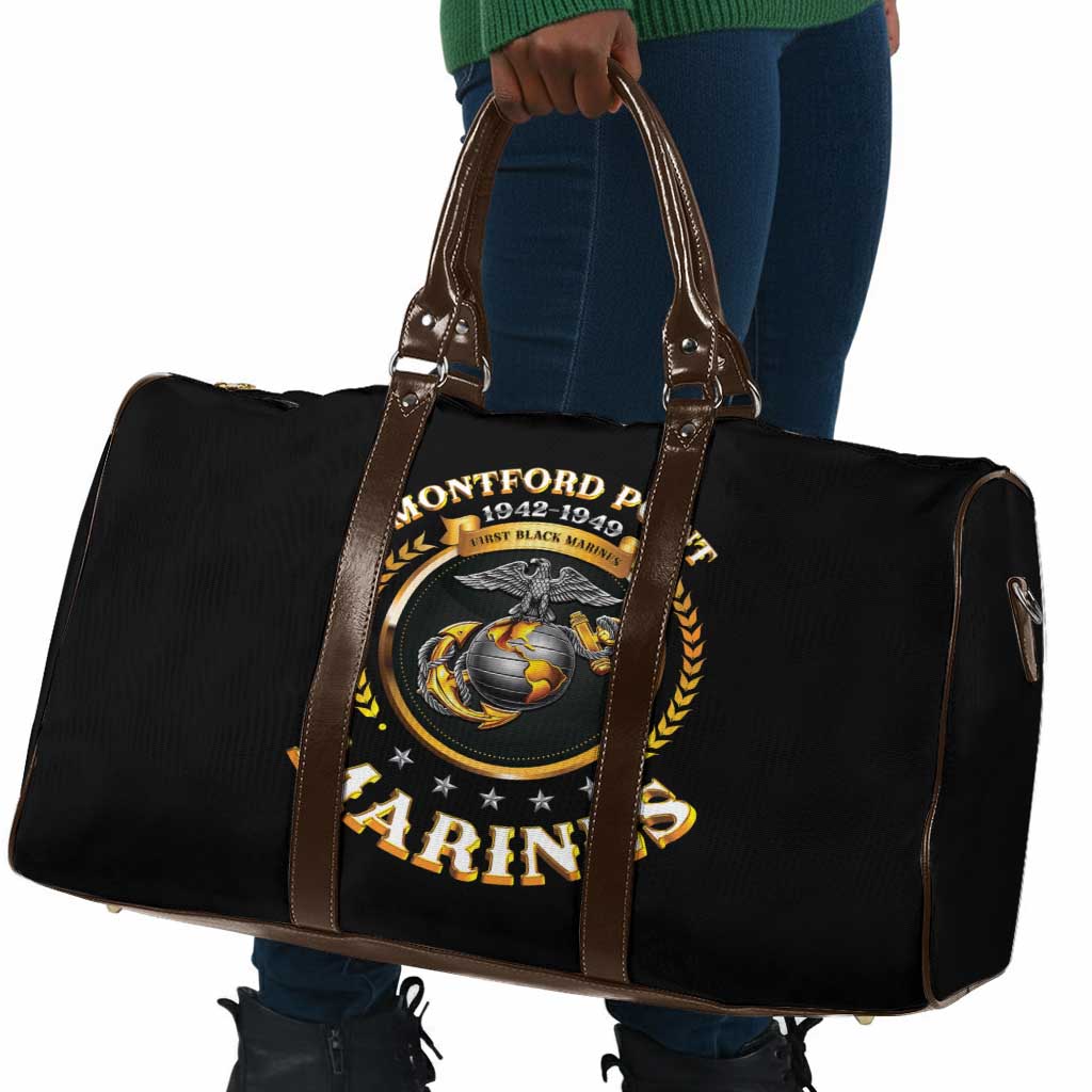 Montford Point Marines Legacy Travel Bag Honoring The Legend
