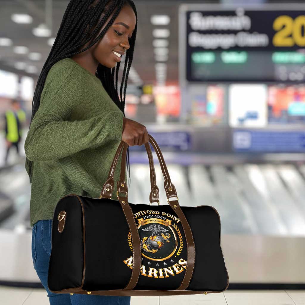 Montford Point Marines Legacy Travel Bag Honoring The Legend