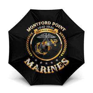 Montford Point Marines Legacy Umbrella Honoring The Legend