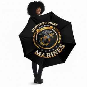 Montford Point Marines Legacy Umbrella Honoring The Legend