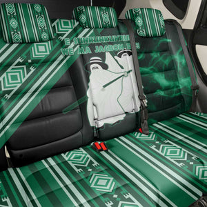 Nigeria Yoruba Festival Back Car Seat Cover Eko Spirit Eyo Masquerade