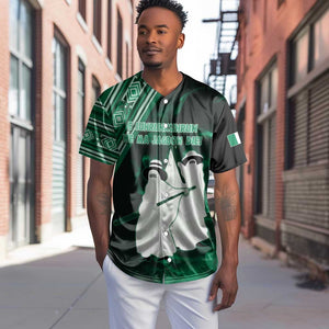 Nigeria Yoruba Festival Baseball Jersey Eko Spirit Eyo Masquerade