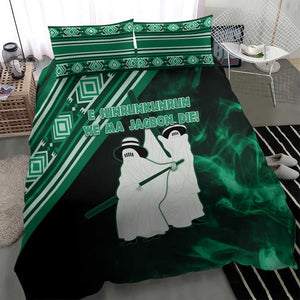 Nigeria Yoruba Festival Bedding Set Eko Spirit Eyo Masquerade