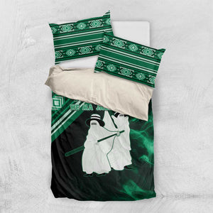 Nigeria Yoruba Festival Bedding Set Eko Spirit Eyo Masquerade