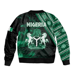 Nigeria Yoruba Festival Bomber Jacket Eko Spirit Eyo Masquerade