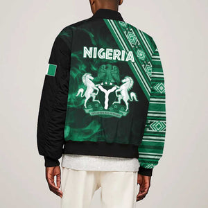 Nigeria Yoruba Festival Bomber Jacket Eko Spirit Eyo Masquerade