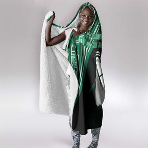 Nigeria Yoruba Festival Hooded Blanket Eko Spirit Eyo Masquerade