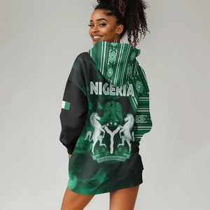 Nigeria Yoruba Festival Hoodie Dress Eko Spirit Eyo Masquerade