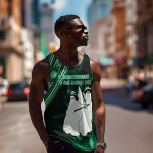 Nigeria Yoruba Festival Men Tank Top Eko Spirit Eyo Masquerade