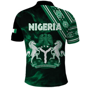 Nigeria Yoruba Festival Polo Shirt Eko Spirit Eyo Masquerade