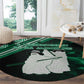 Nigeria Yoruba Festival Round Carpet Eko Spirit Eyo Masquerade