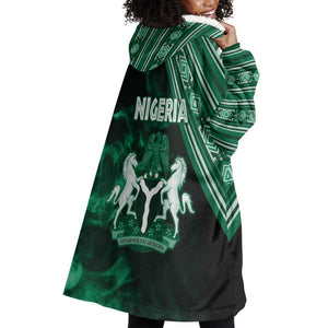 Nigeria Yoruba Festival Wearable Blanket Hoodie Eko Spirit Eyo Masquerade