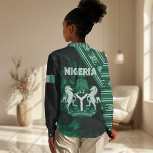 Nigeria Yoruba Festival Women Casual Shirt Eko Spirit Eyo Masquerade