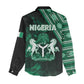 Nigeria Yoruba Festival Women Casual Shirt Eko Spirit Eyo Masquerade LT05