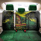 One Love Jamaica Back Car Seat Cover Rastafarian Lion Reggae Grunge Style
