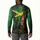 One Love Jamaica Button Sweatshirt Rastafarian Lion Reggae Grunge Style