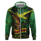 One Love Jamaica Hoodie Rastafarian Lion Reggae Grunge Style