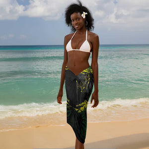 One Love Jamaica Sarong Rastafarian Lion Reggae Grunge Style
