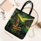 One Love Jamaica Tote Bag Rastafarian Lion Reggae Grunge Style