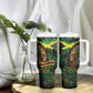 One Love Jamaica Tumbler With Handle Rastafarian Lion Reggae Grunge Style