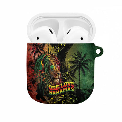 One Love Bahamas AirPods Case Rastafarian Lion Reggae Grunge Style