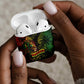 One Love Bahamas AirPods Case Rastafarian Lion Reggae Grunge Style