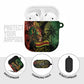 One Love Bahamas AirPods Case Rastafarian Lion Reggae Grunge Style