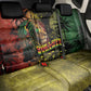 One Love Bahamas Back Car Seat Cover Rastafarian Lion Reggae Grunge Style