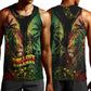 One Love Bahamas Men Tank Top Rastafarian Lion Reggae Grunge Style