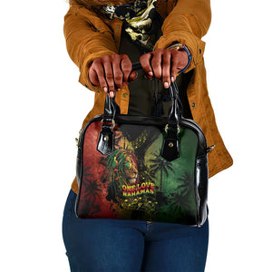 One Love Bahamas Shoulder Handbag Rastafarian Lion Reggae Grunge Style