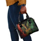 One Love Bahamas Shoulder Handbag Rastafarian Lion Reggae Grunge Style