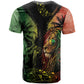 One Love Bahamas T shirt Rastafarian Lion Reggae Grunge Style