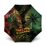 One Love Bahamas Umbrella Rastafarian Lion Reggae Grunge Style
