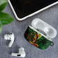 One Love Guyana AirPods Case Rastafarian Lion Reggae Grunge Style