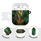 One Love Guyana AirPods Case Rastafarian Lion Reggae Grunge Style