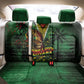 One Love Guyana Back Car Seat Cover Rastafarian Lion Reggae Grunge Style