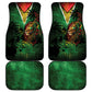 One Love Guyana Car Mats Rastafarian Lion Reggae Grunge Style