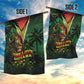 One Love Guyana Garden Flag Rastafarian Lion Reggae Grunge Style