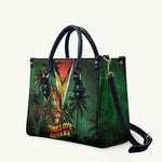 One Love Guyana Leather Bag Rastafarian Lion Reggae Grunge Style