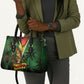 One Love Guyana Leather Bag Rastafarian Lion Reggae Grunge Style