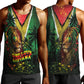 One Love Guyana Men Tank Top Rastafarian Lion Reggae Grunge Style