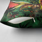 One Love Guyana Pillow Cover Rastafarian Lion Reggae Grunge Style